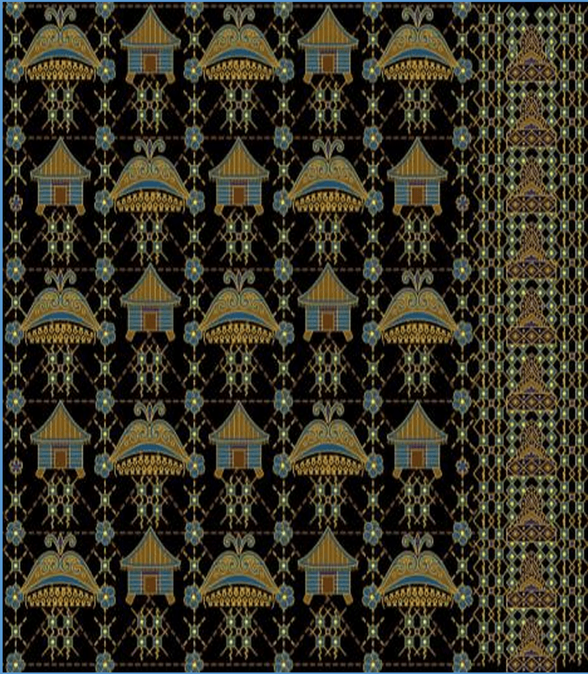 Scarf Sutra Mahkota Radja